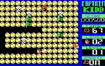 Captain Kidd (UK) (K7) (1985) screen shot game playing